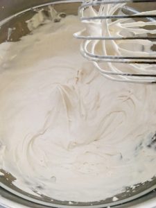 Photo of Spiced Whipped Cream Frosting. 
