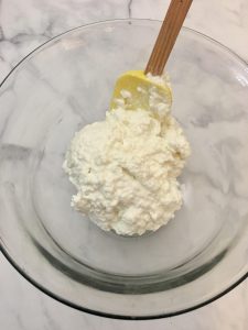 Photo of cottage cheese.