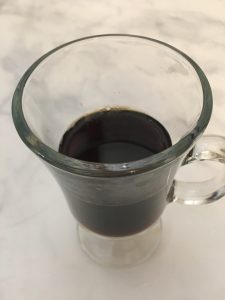 Coffee in a mug.