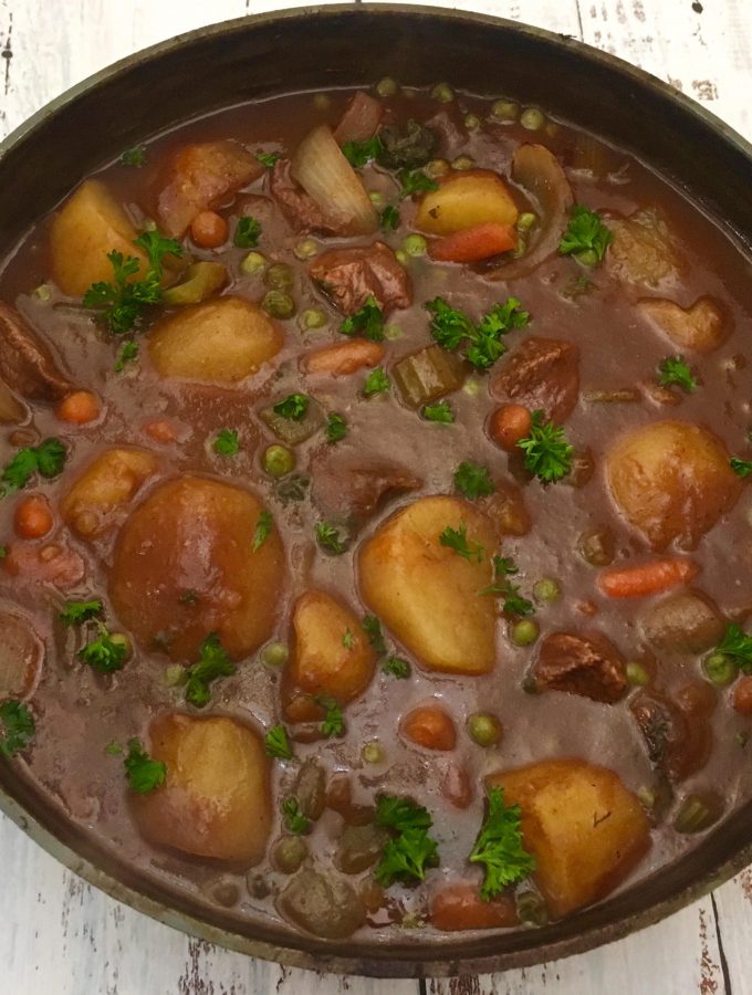 Classic Beef Stew with Potatoes.