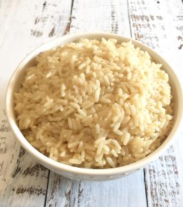 Fluffy White Rice with Flavor.