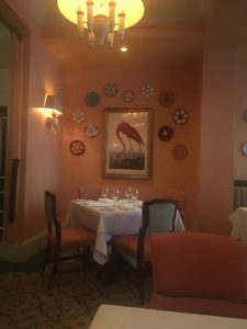 Photo of a dining room at Brennen's Restaurant New Orleans.