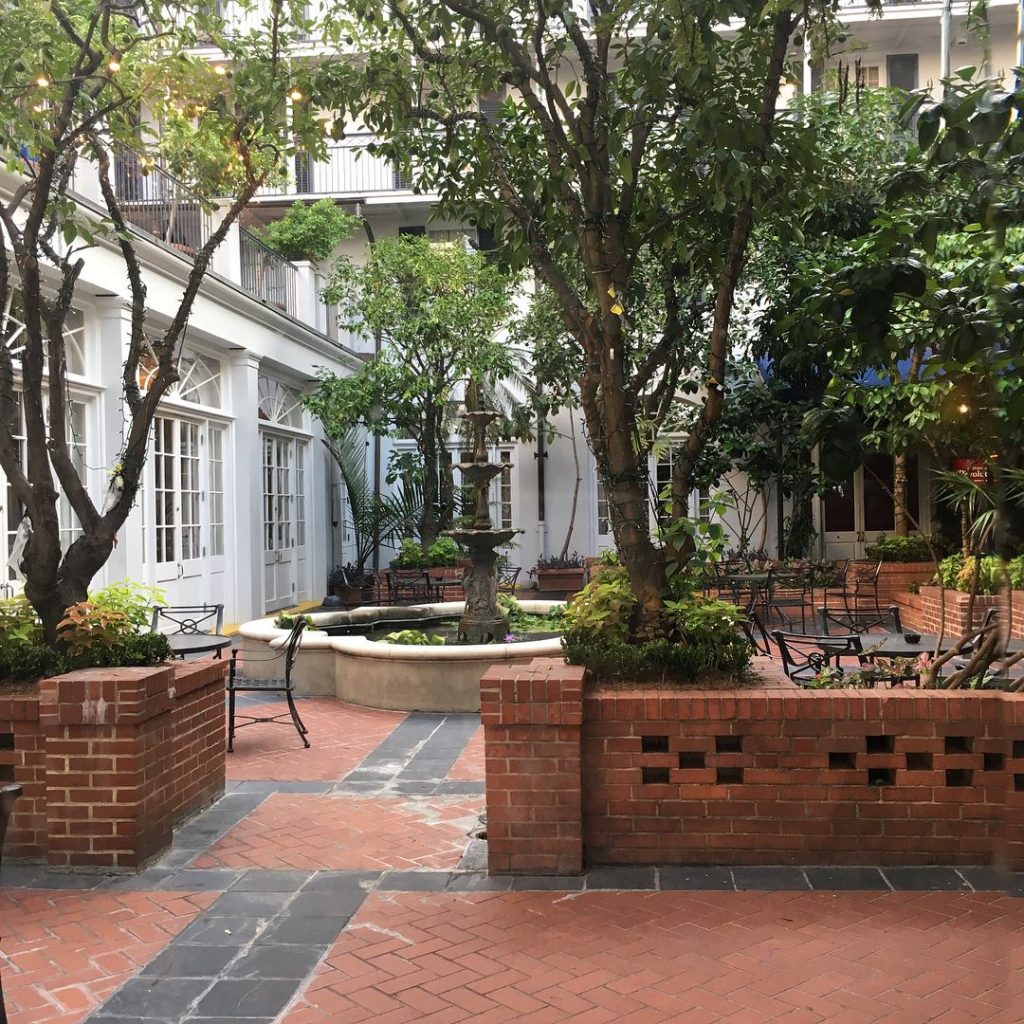 Courtyard within Royal Sonesta Hotel New Orleans