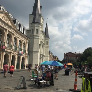 Street View of St. Louis Cathedral.