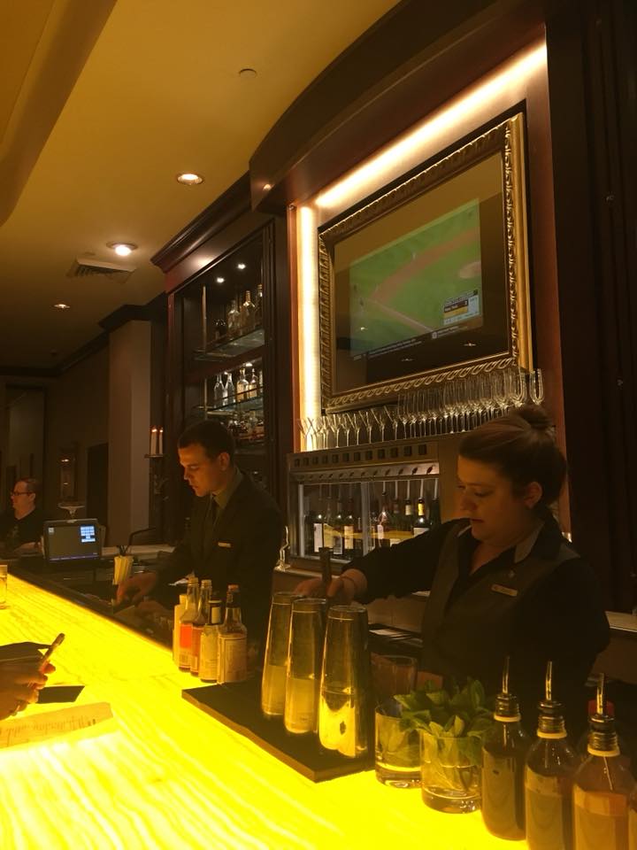 The bar in the Waldorf Astoria Hotel New Orleans
