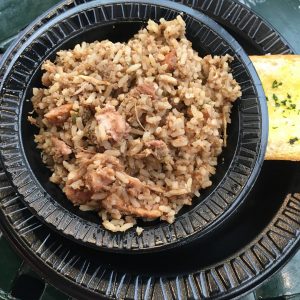 Photo of Jambalaya at Cafe Beignet in New Orleans.