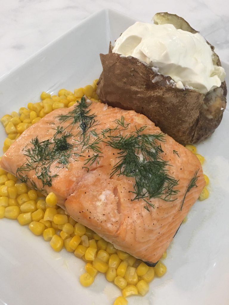 Baked Honey Dill Salmon - It's Everything Delicious