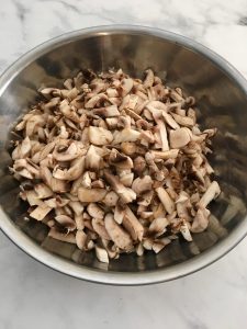 Photo of chopped Mushrooms