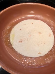 Photo of a tortilla.