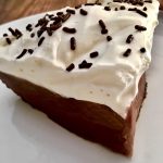 No Bake Chocolate Cream Pie Recipe.