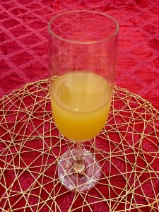 Photo of Making of a Pineapple Mimosa.