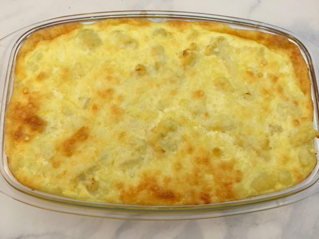 Cauliflower Casserole.