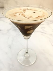 Chocolate Martini.