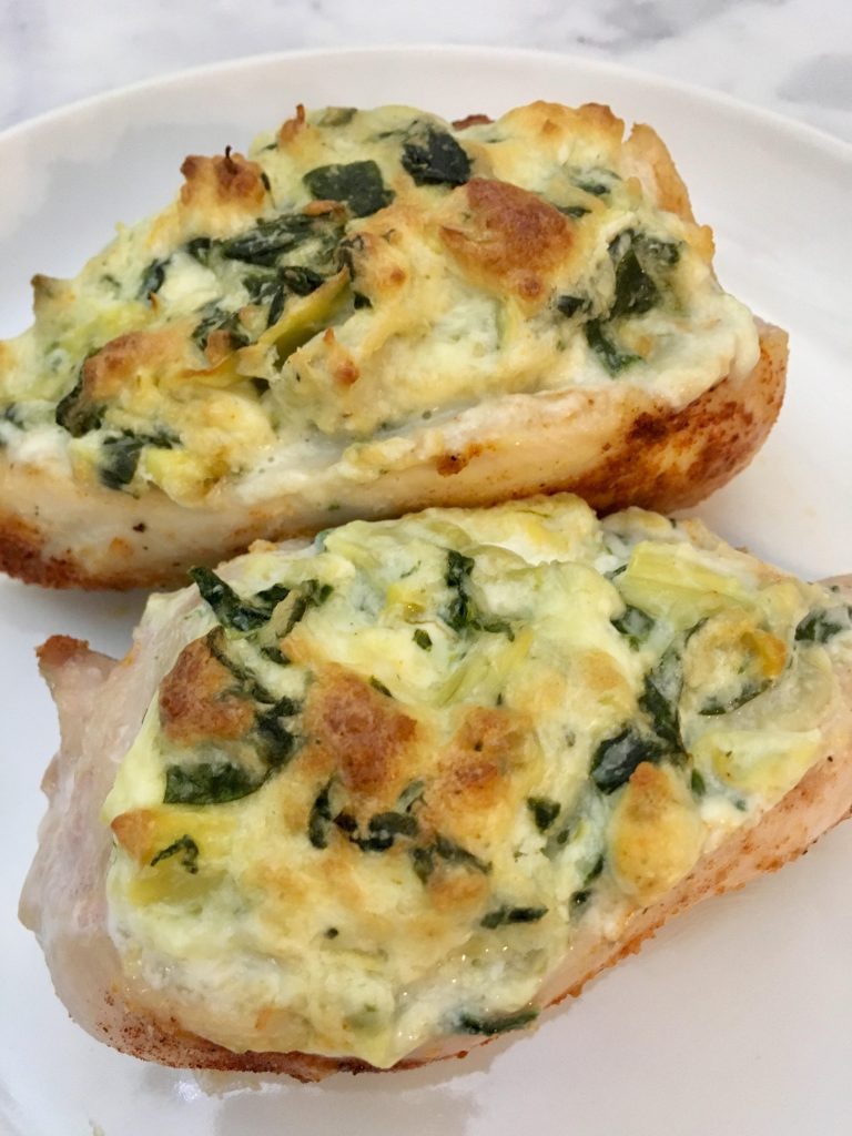 Spinach and Artichoke Stuffed Chicken Breast It's Everything Delicious