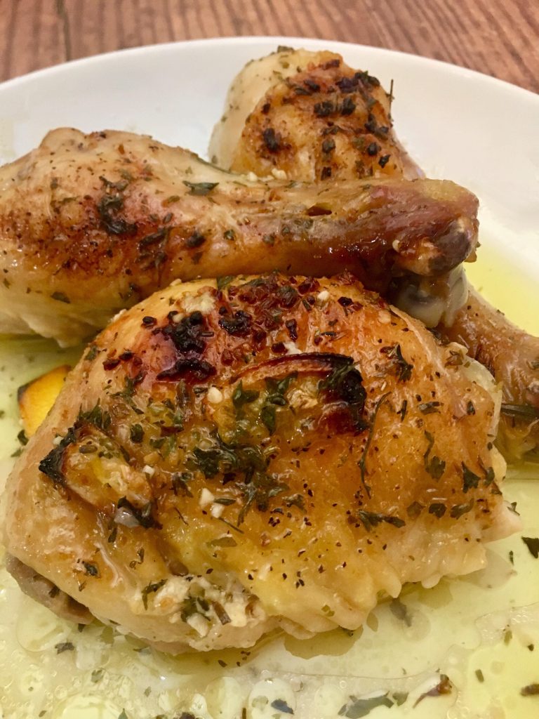 Greek Lemon Garlic Chicken - It's Everything Delicious