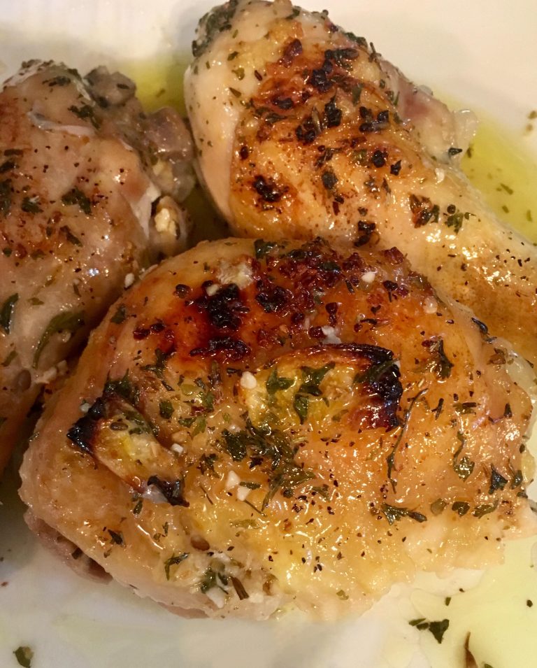 Greek Lemon Garlic Chicken - It's Everything Delicious
