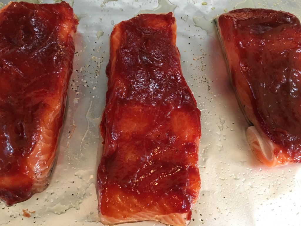 Baked BBQ Salmon - It's Everything Delicious