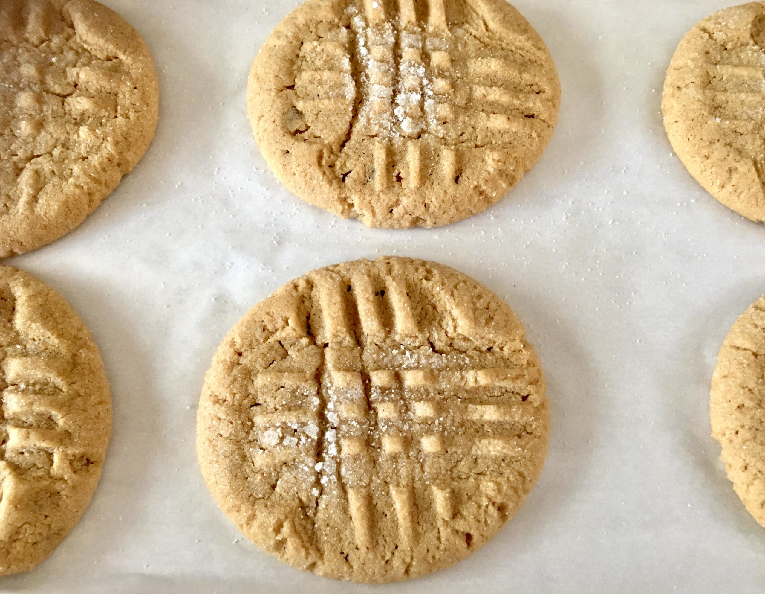 Old Fashioned Chewy Peanut Butter Cookies - Through My Front Porch