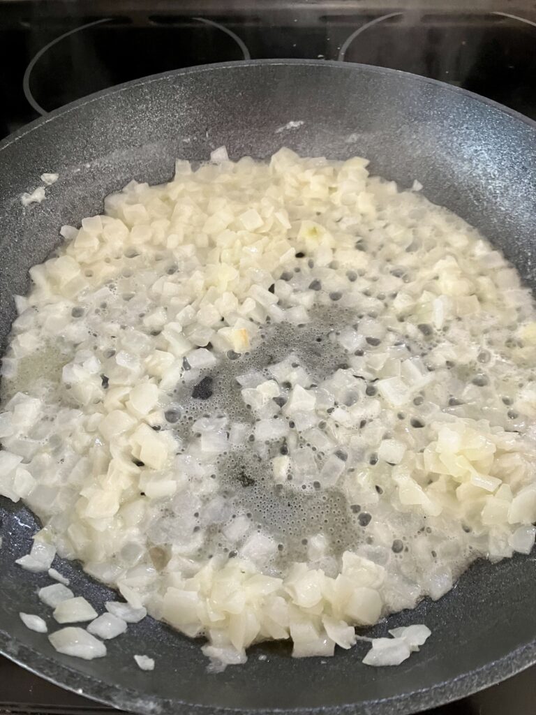Sautéing Onions