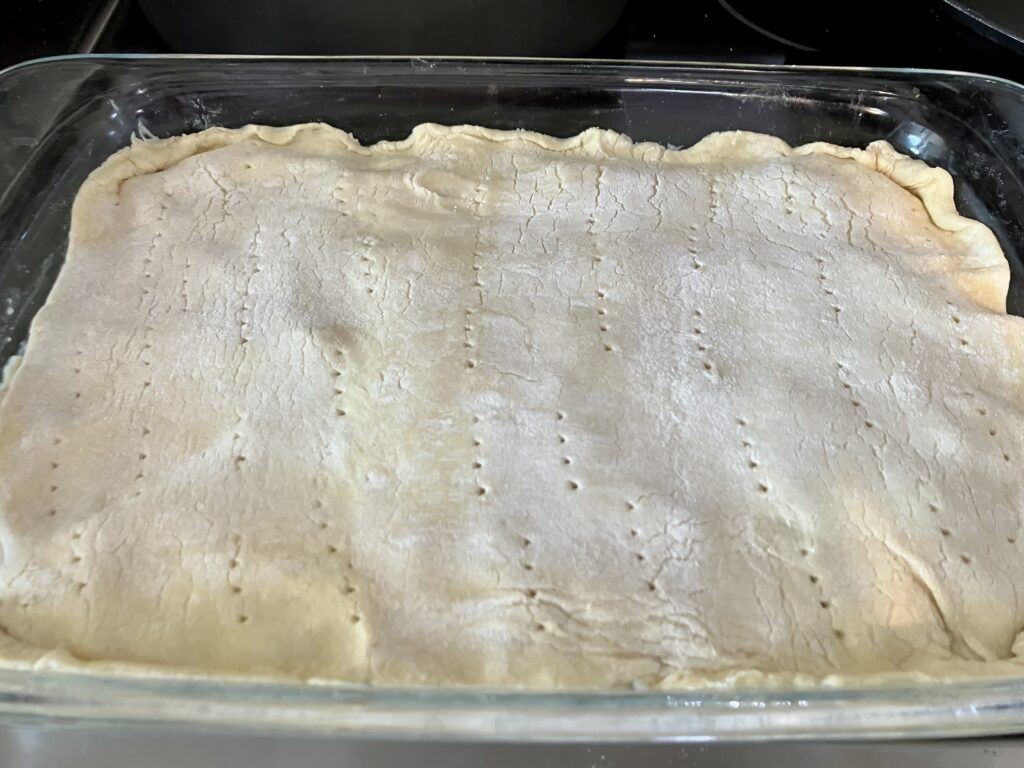 Pie Pastry Pie Crust top.