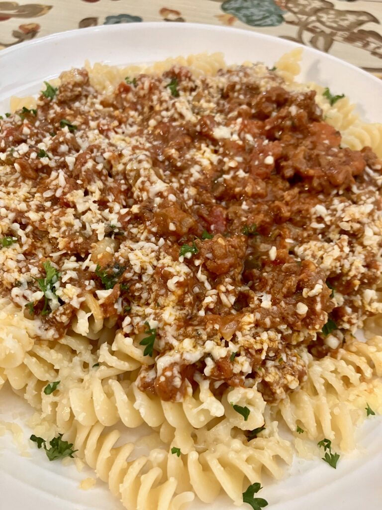 Fusilli Bolognese 