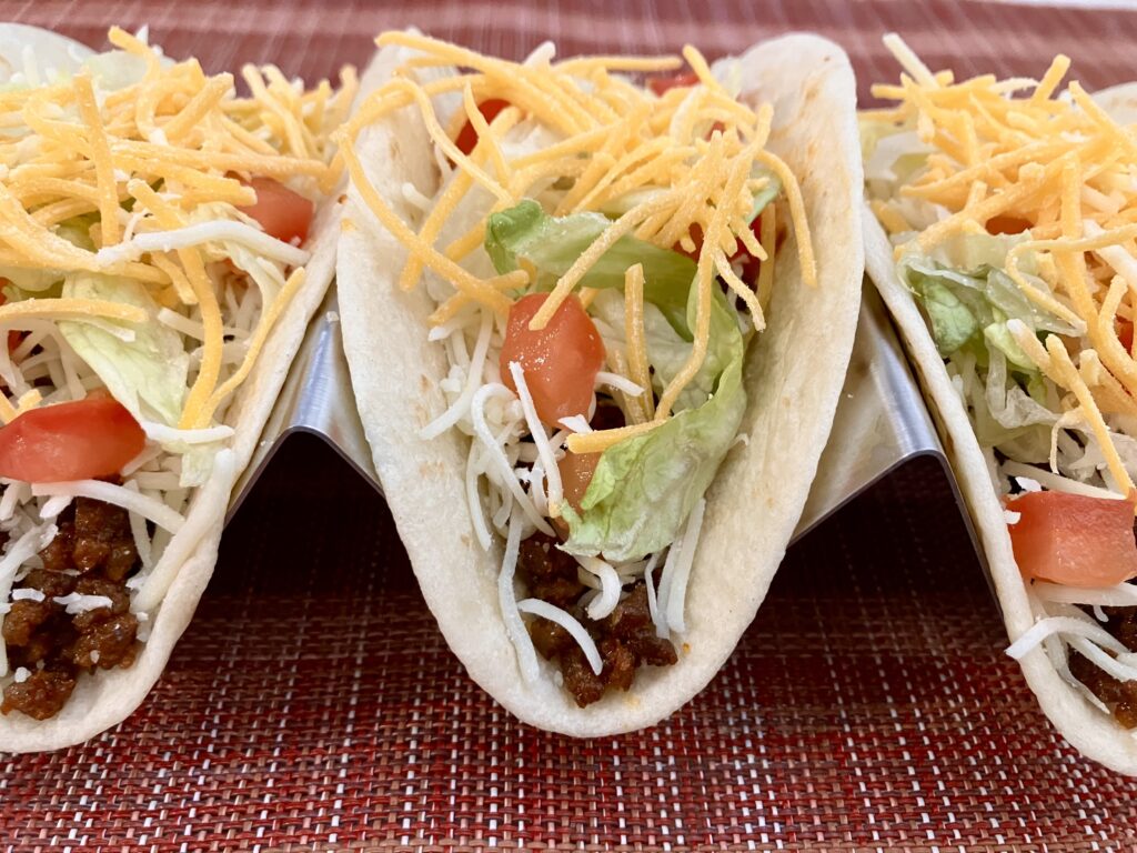 Soft Ground Beef Tacos