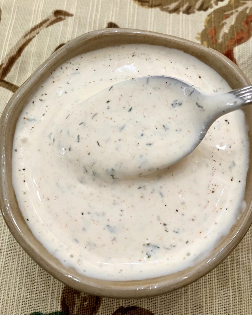 Spicy Ranch Dressing 