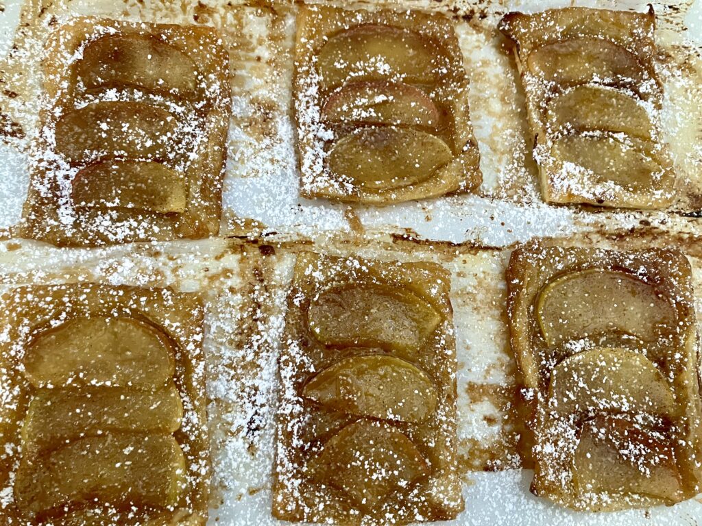 Upside Down Apple Tarts