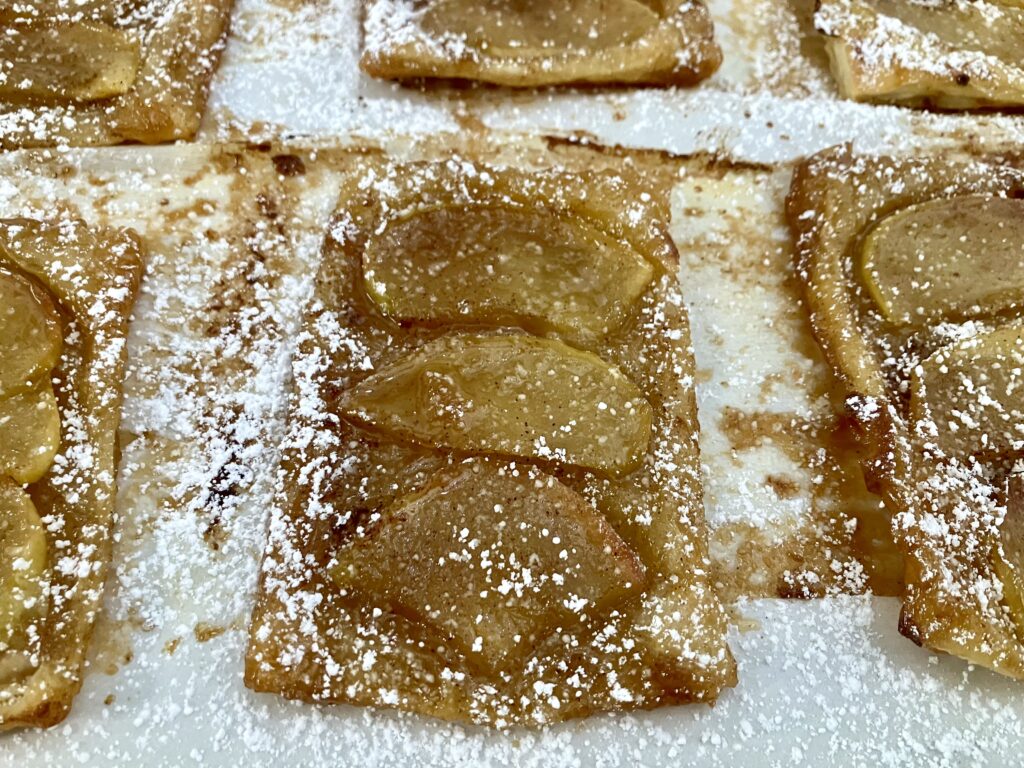 Upside Down Apple Tarts