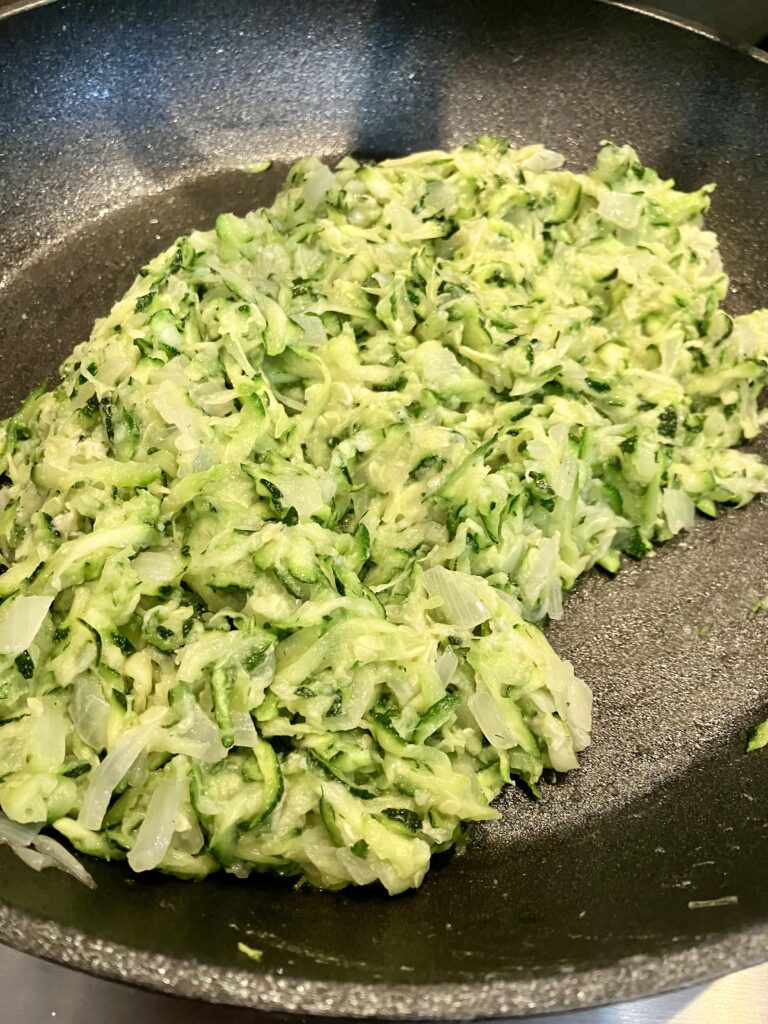 Zucchini mixture.