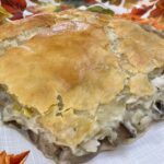 Chicken and Mushroom Pie With Puff Pastry