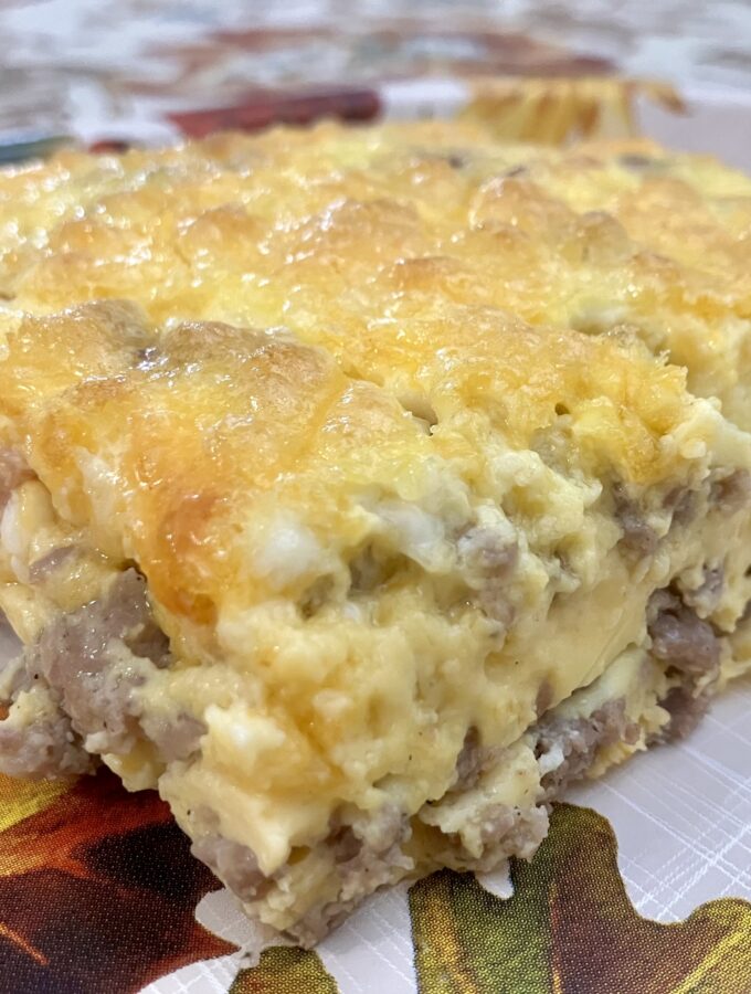 High Protein Egg Bake