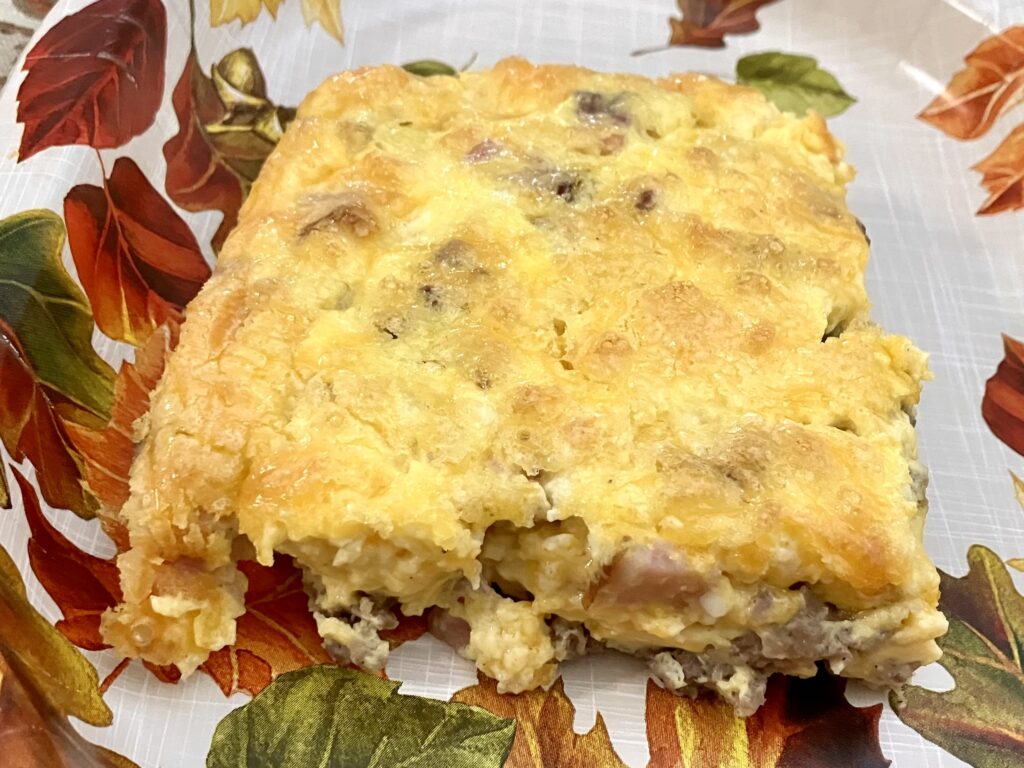 High Protein Egg Bake 