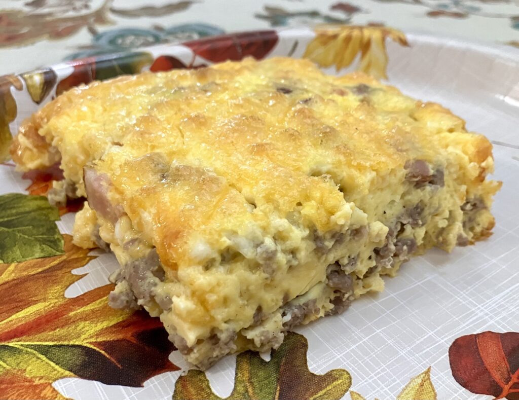 High Protein Egg Bake 