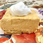 No Bake Pumpkin Cheesecake Squares