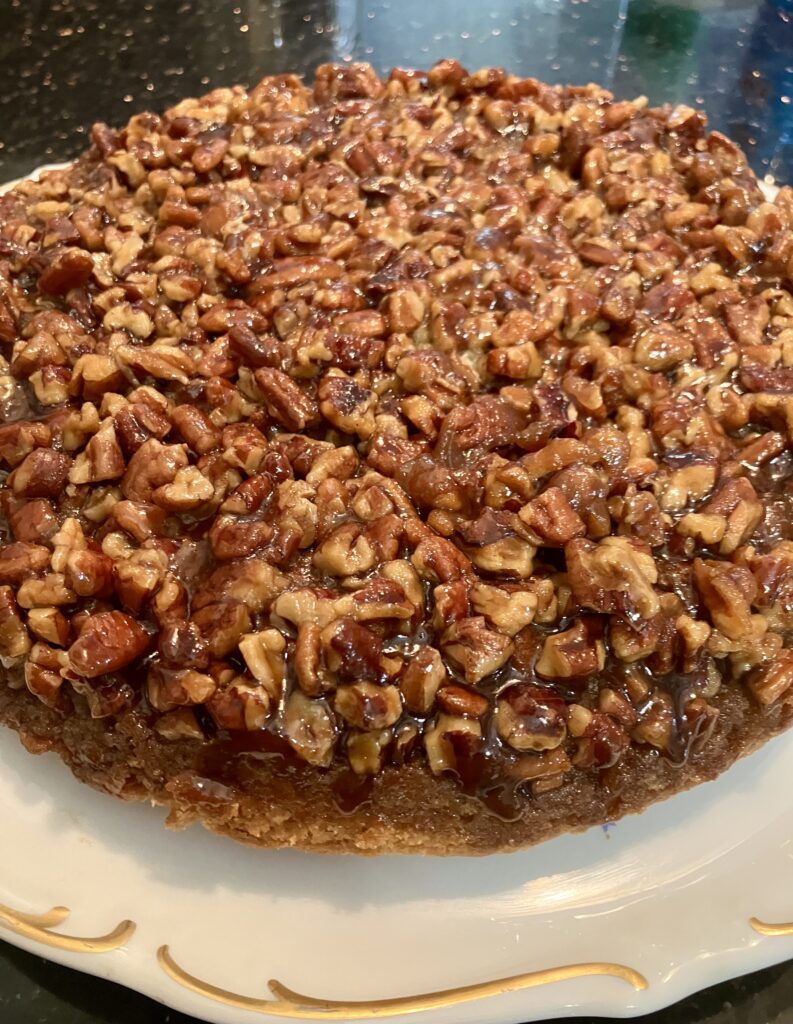 Pecan Upside Down Cake