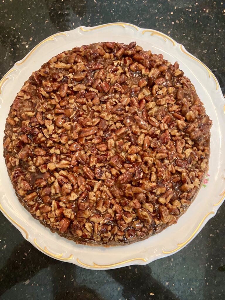 Pecan Upside Down Cake