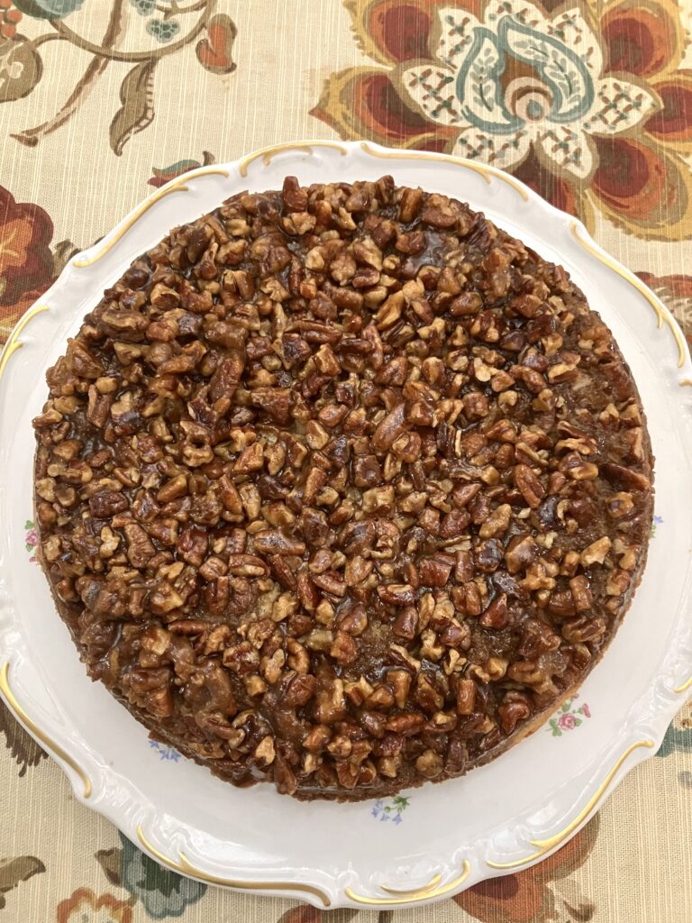 Pecan Upside Down Cake