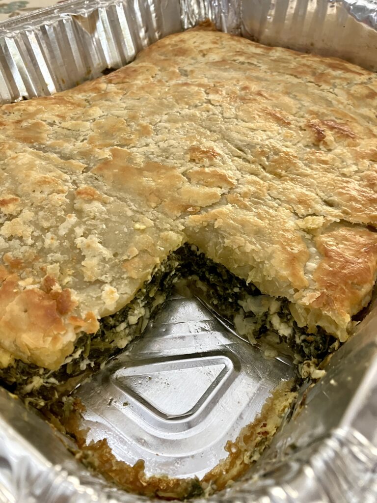 Spanakopita With Puff Pastry