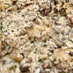 Creamy Mushroom Chicken and Rice