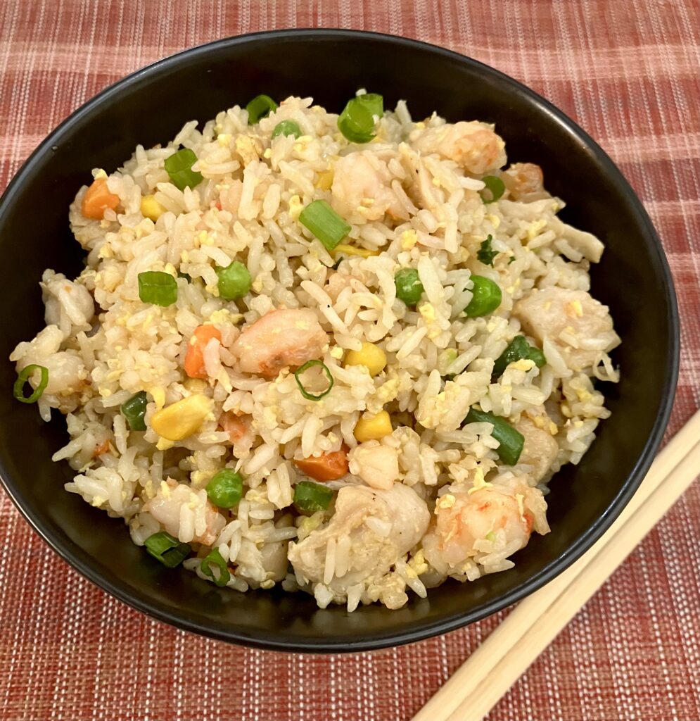 Shrimp and Chicken Fried Rice