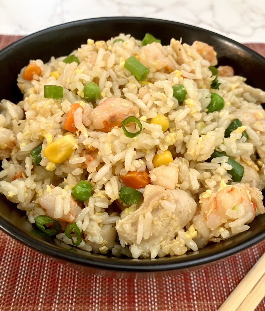 Shrimp and Chicken Fried Rice