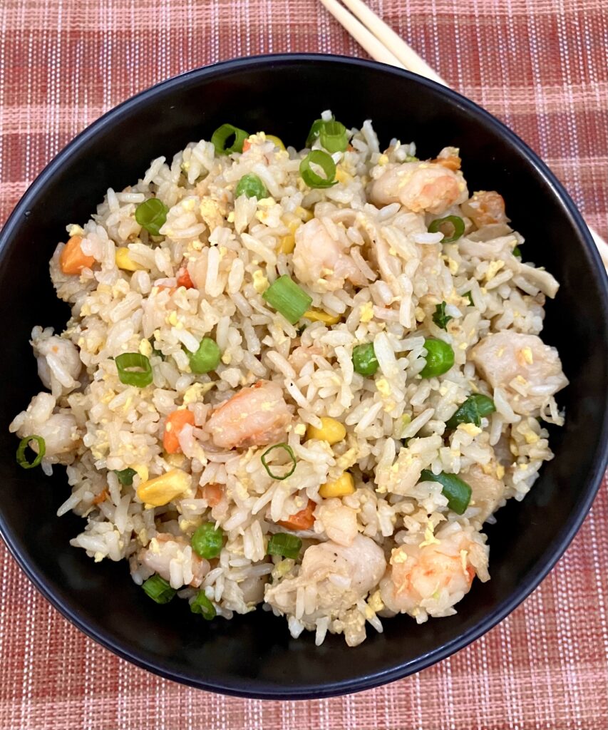 Shrimp and Chicken Fried Rice