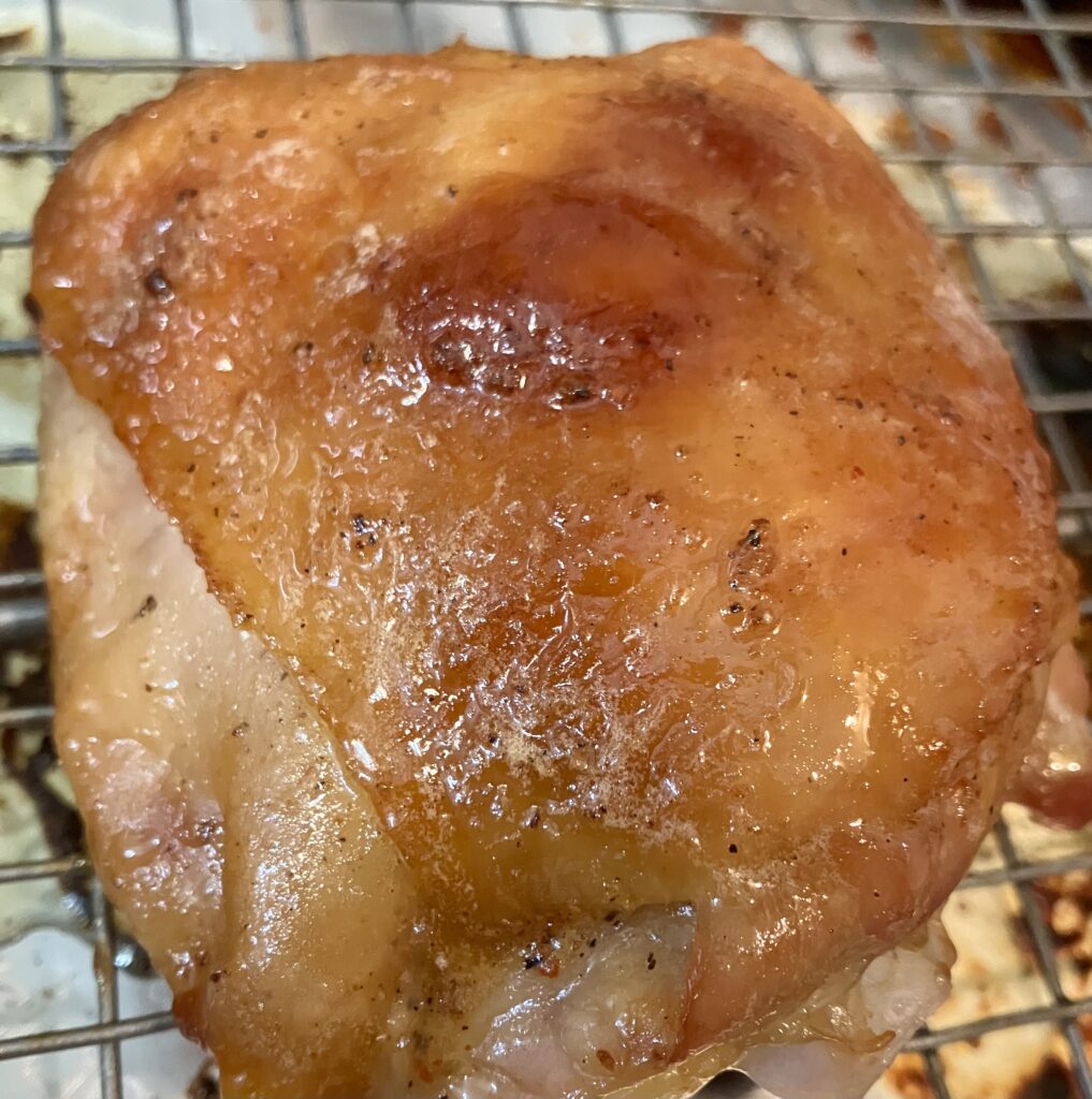 Maple Butter Chicken Thighs