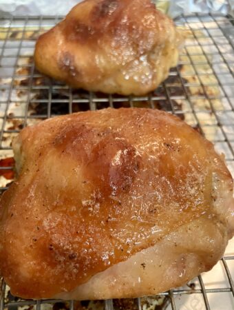 Maple Butter Chicken Thighs