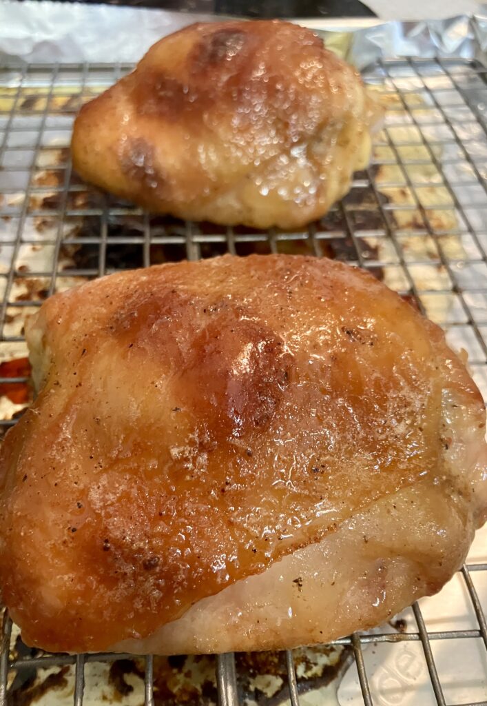 Maple Butter Chicken Thighs