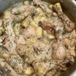 Chicken Fricassee with Gnocchi Dumplings